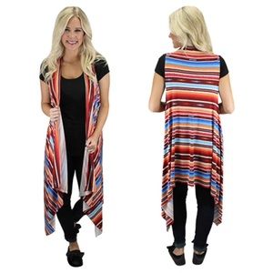 SERAPE Long Cardigan